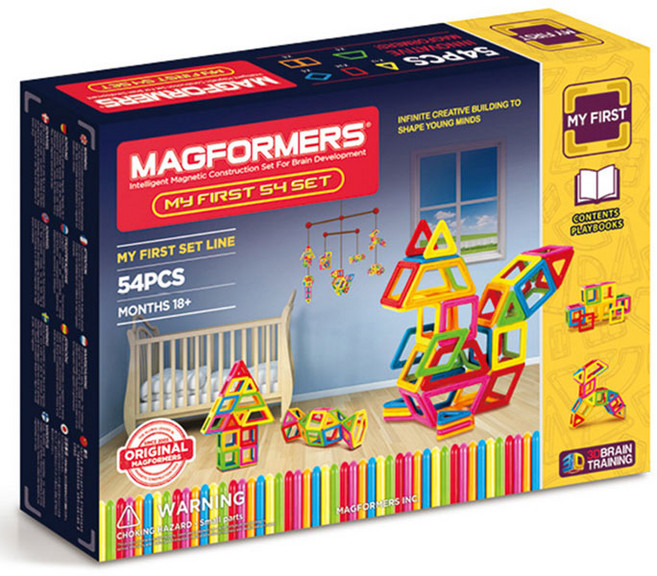 맥포머스 마이퍼스트 블록세트 54p, 1개