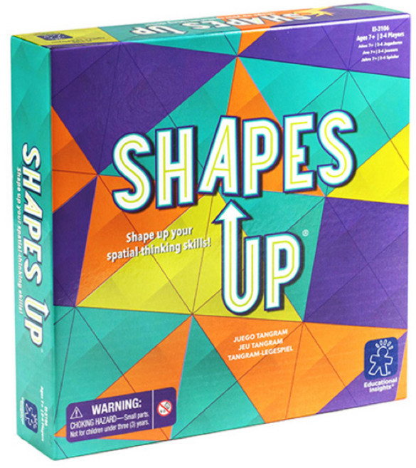 러닝리소스 쉐입스 업 보드게임, 1개, 혼합색상