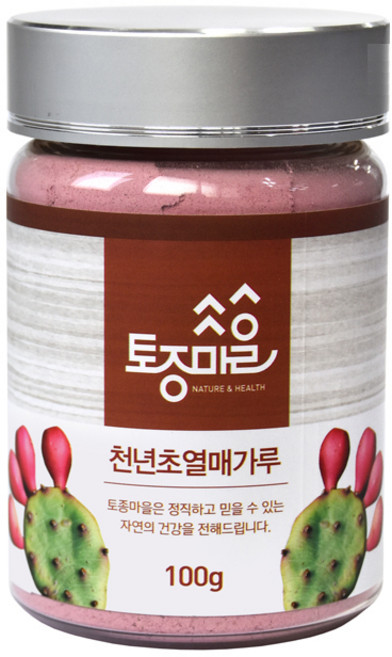 토종마을 천년초열매 가루, 100g, 1개