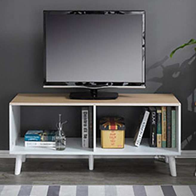 제우스가구 DIY 800 챠밍 거실장, 매플화이트