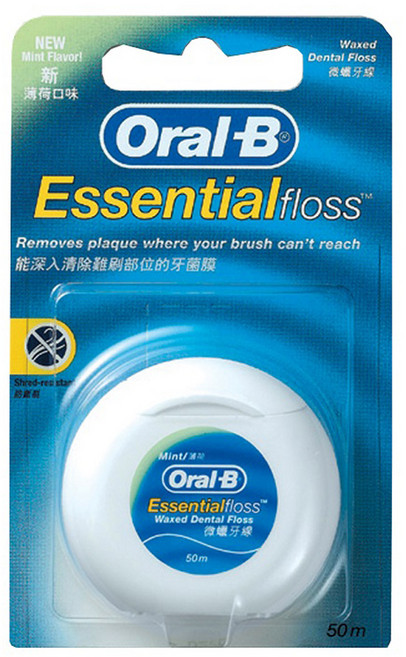 오랄비 왁스 치실 민트향, 50m, 1개입, 1개