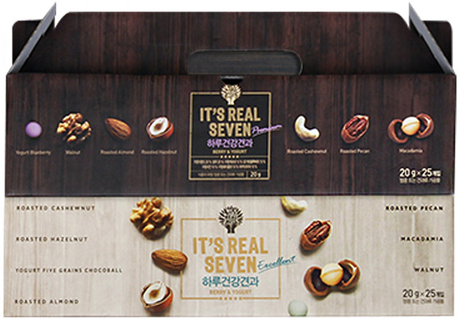 하루건강견과 리얼7 선물세트, 50봉, 20g