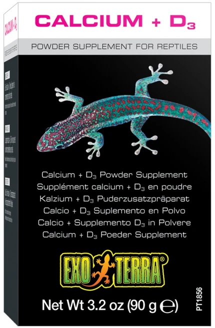 엑소테라 파충류 칼슘 비타민 D3 영양제, 1개, 90g - 쿠팡