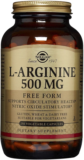 솔가 L-아르기닌 500mg 베지터블 캡슐, 250정, 1개 - 쿠팡