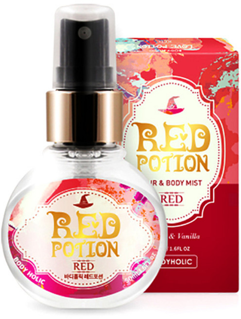 바디홀릭 바디미스트 레드포션, 50ml, 1개