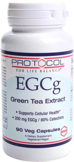 프로토콜포라이프밸런스 EGCg 그린 티 추출물 베지 캡슐 비건 글루텐 프리, 1개, 90정 - 쿠팡
