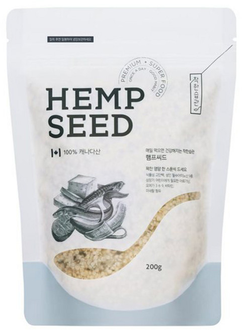 착한습관 햄프씨드, 200g, 1개