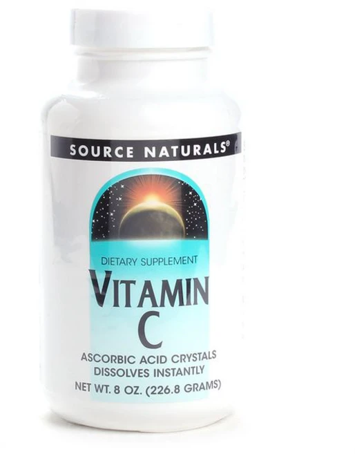 소스내츄럴스 비타민 C 아스코르빈산 크리스탈, 226.8g, 1개 - 쿠팡