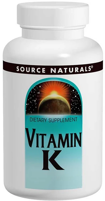 소스내츄럴스 비타민 K 타블렛, 1개, 200정 - 쿠팡
