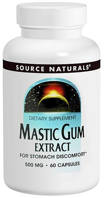 소스내츄럴스 매스틱 검 추출물 500mg 캡슐, 60정, 1개 - 쿠팡