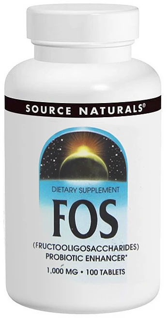 소스내츄럴스 FOS 파우더 1000mg 타블렛, 100정, 1개 - 쿠팡
