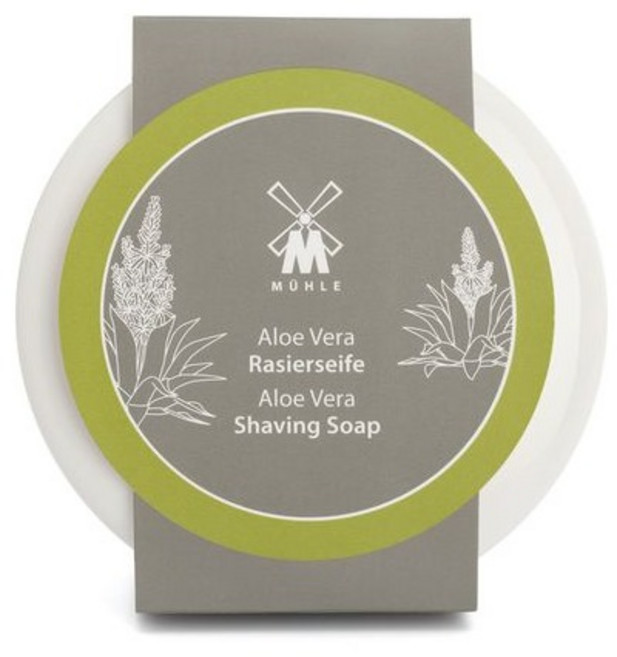 뮬레 쉐이빙 소프 앤 포르셀린 보울 알로에베라, 65g, 1개