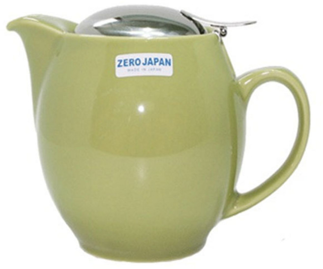 제로재팬 도자기 티포트 1인용, 알로에, 350ml, 1개