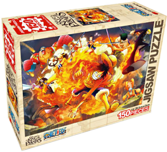 학산문화사 원피스 직소퍼즐, 150피스, 불굴의 투지, 1개