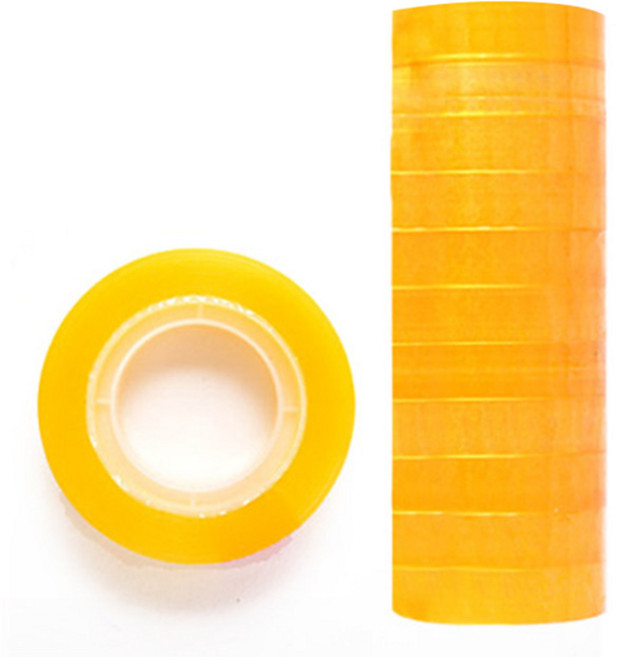 푸른숲 셀로판 테이프 리필 12mm x 25m 12p, 투명, 2세트