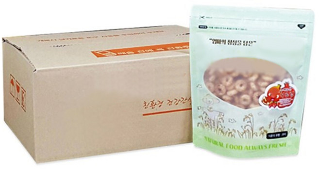 하마씨앤티 수액청 과자, 딸기링, 6개입