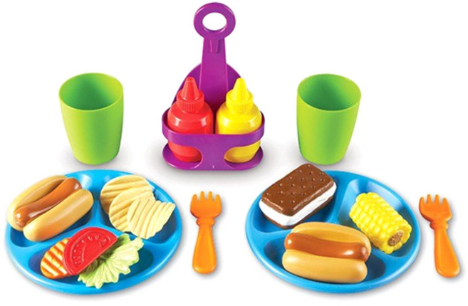 러닝리소스 뉴 스프라우츠 야외요리 놀이세트 29270, 혼합, 1개