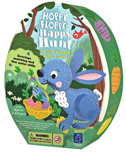 에듀케이셔널인사이츠 바니바니 당근모으기 게임, 혼합색상, 1개