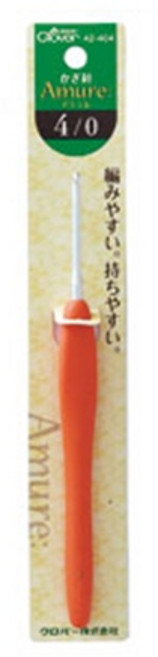 Clover 아쿠아 모사용 자루코바늘 42-404, 1개