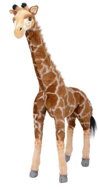 한사토이 5256번 기린8 Giraffe 인형, 70cm, 브라운, 1개