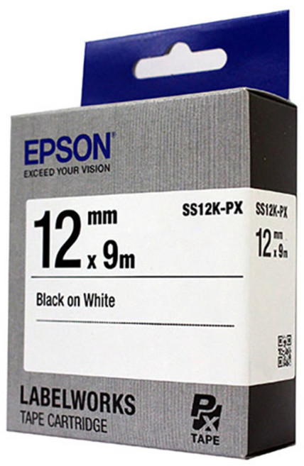 엡손 Px 라벨 테이프 카트리지, SS12K, 9m