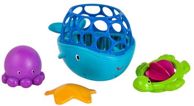 오볼 물놀이 고래친구들 유아완구, 1세트