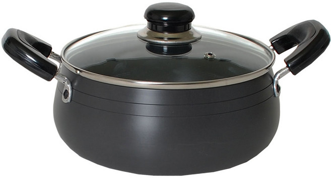 모던맘 국산 하드앤베이직 경질 양수냄비, 16cm, 1개