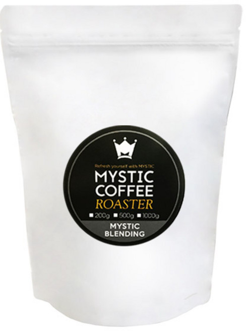 미스틱커피 블렌딩 원두커피, 홀빈(분쇄안함), 200g, 1개