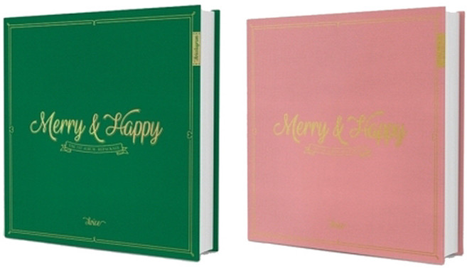 TWICE 正規1輯改版專輯《Merry & Happy》(版本隨機), 1CD