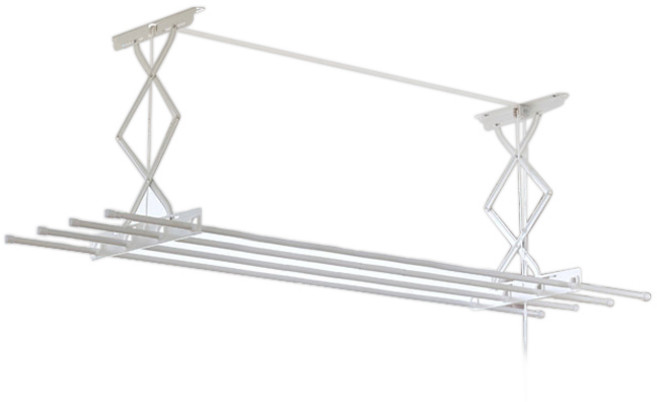 트레벨 분체 베란다건조대 스텐봉 1950 일반형, 고객직접설치