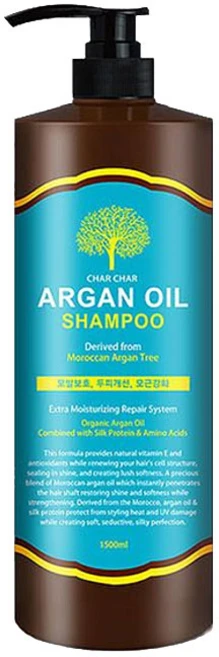 샤샤 아르간 오일 샴푸, 1.5L, 1개 - 쿠팡