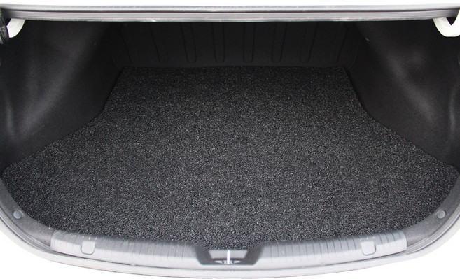 순수 두께 20mm 코일 트렁크매트 HT-08-2, 제네시스 EQ900 5인승, 올블랙