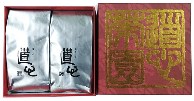 도심다원 잭살 녹차 발효차 은박봉지, 50g, 2개입, 잎