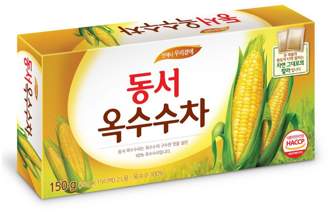 동서 옥수수차, 10g, 15개입, 1개