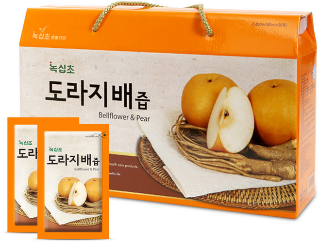 녹십초 도라지배즙, 80ml, 30개입