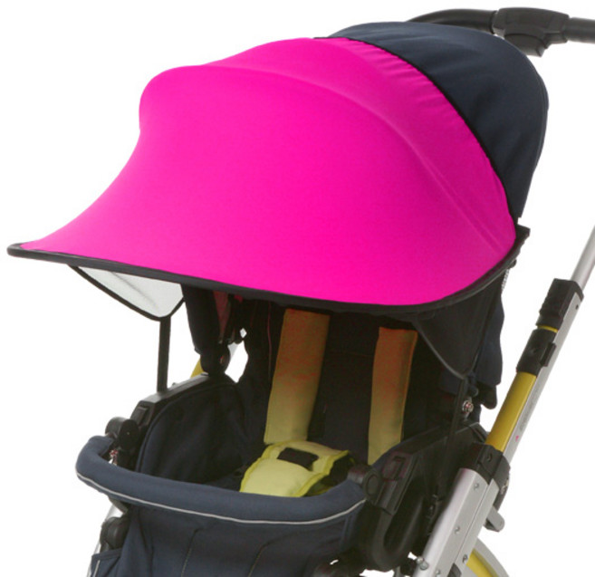 마니또 유모차 햇빛가리개 선셰이드, 마젠타, 1개