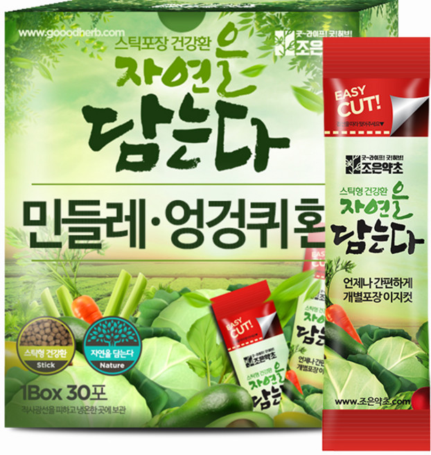 조은약초 민들레 엉겅퀴환 스틱, 1개, 90g