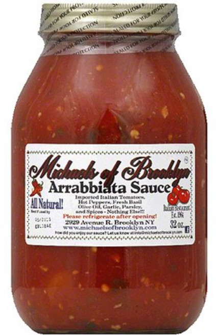 Michaels Of Brooklyn 아라비아타 소스, 907g, 1개