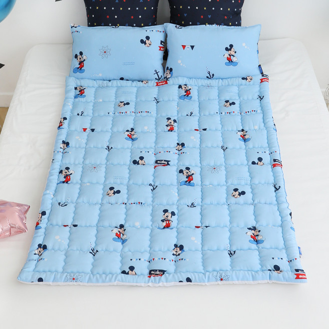 보떼하우스 디즈니 여름 인견 유아 낮잠 손누빔차렵패드, 미키, 1개