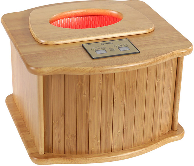 온바디 스마트 건식 좌훈족욕기, BSK007-1, 황토색