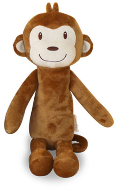 코니베이비 동물인형 + 스카프 랜덤 발송, 40cm, 아기 원숭이 정글(브라운), 1개