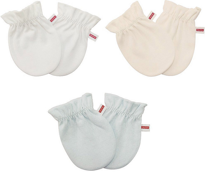 피셔프라이스 신생아용 손싸개 3개 세트