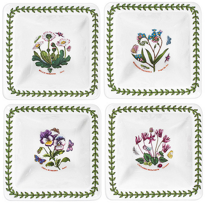 포트메리온 보타닉 가든 미니 볼 세트, 혼합색상, 4개