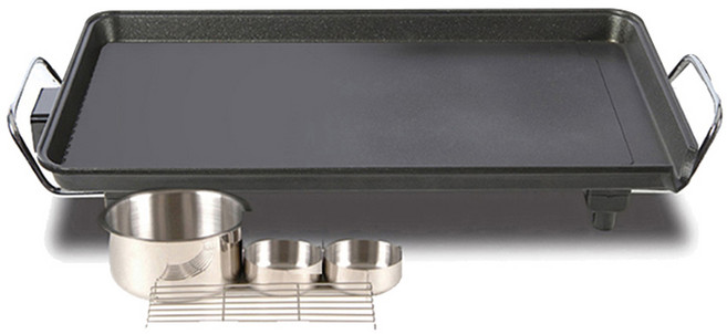 오쿠 특대형 풀세트 다이아몬드코팅 와이드 전기그릴 휴대형, OCN-G300WS