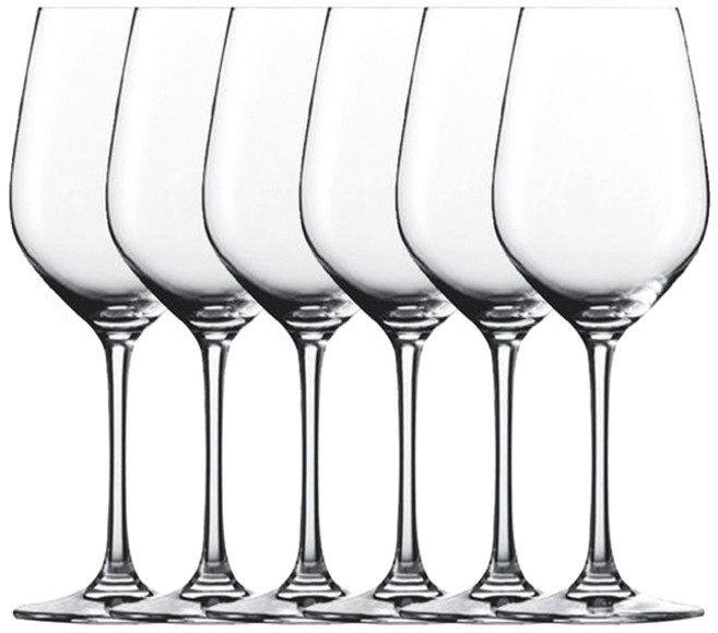 쇼트즈위젤 비냐 화이트 와인잔 110485, 6개, 279ml