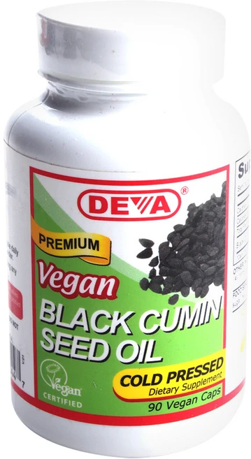 데바 프리미엄 비건 블랙 커민 씨드 오일 비건 캡슐, 1개, 90정 - 쿠팡