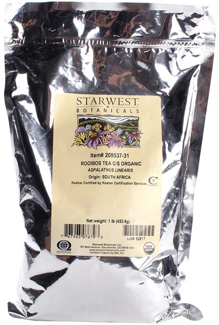 스타웨스트보태니컬스 루이보스 티 컷 & 시프티드, 453.6g, 1개입, 1개 - 쿠팡