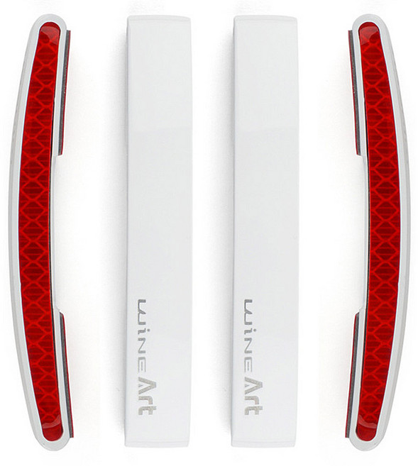 오토반 차량용 안전반사 도어가드, 화이트, 4개