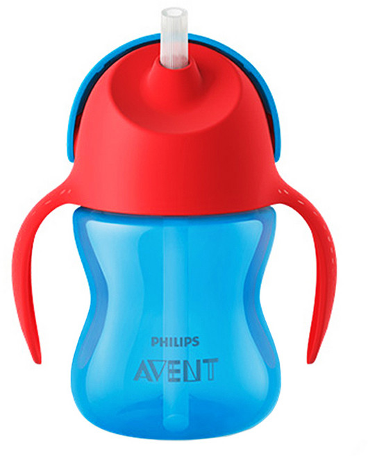 필립스아벤트 벤디 빨대컵 SCF796, 200ml, 1개, 레드 + 블루