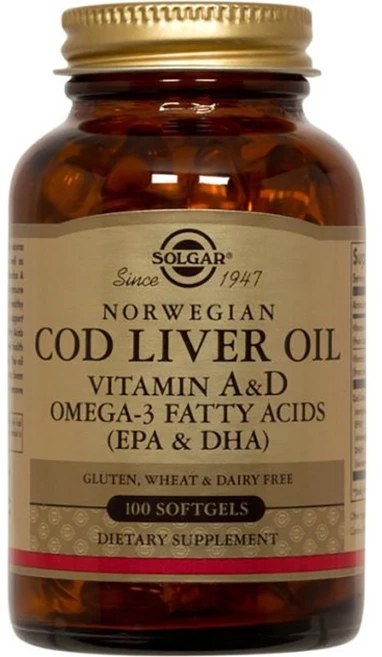 솔가 코드 리버 오일 비타민 A & D 소프트젤, 1개, 100개입, 100정 - 쿠팡